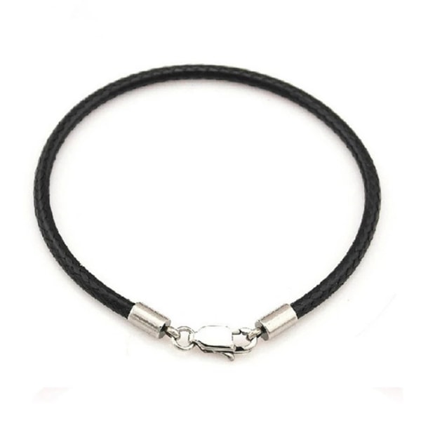 Stilsäkert Hög Kvalitet Tunt PU-Läder Armband Brun