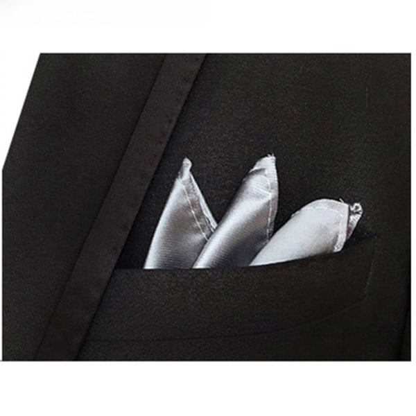 Stilren Pocket Square Kavaj Bröstnäsduk Mörkblå