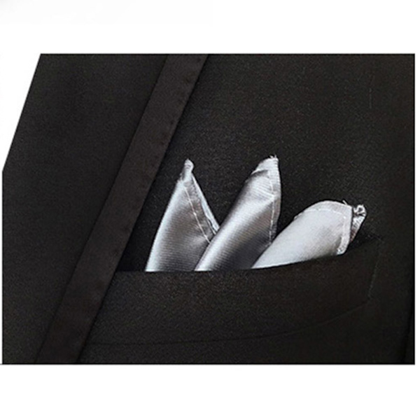 Stilren Pocket Square Kavaj Bröstnäsduk Röd