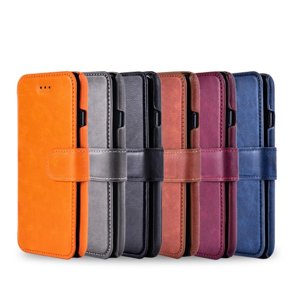 Stilrent Plånboksfodral från ROYBEN till Samsung Galaxy S8 Plus Orange