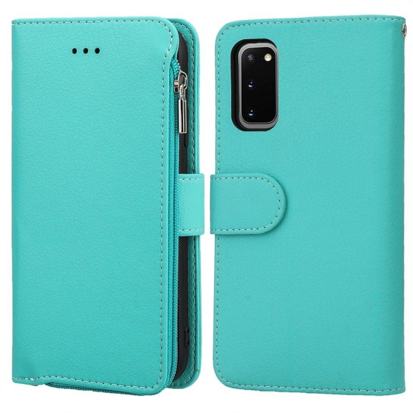 Samsung Galaxy S20FE - Stilig og effektivt lommebokdeksel Grön