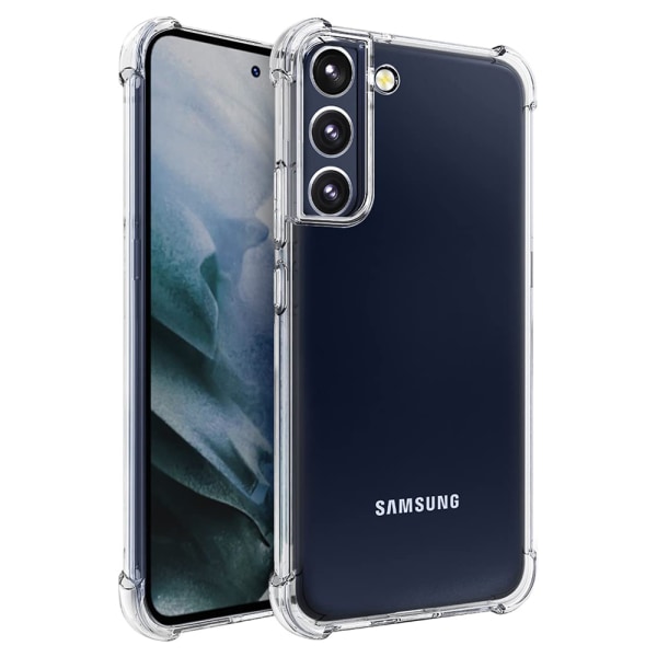 Samsung Galaxy S22 - Smart Stötdämpande Silikonskal Rosa/Lila