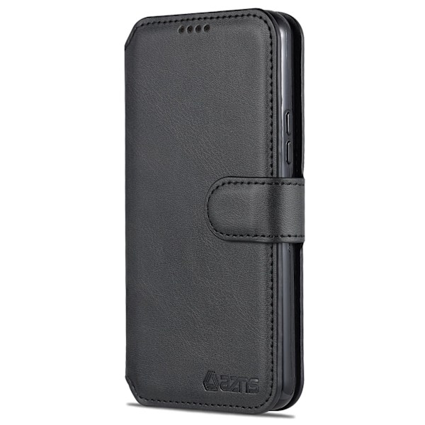 Samsung Galaxy S23 - Praktiskt Yazunshi Plånboksfodral Svart