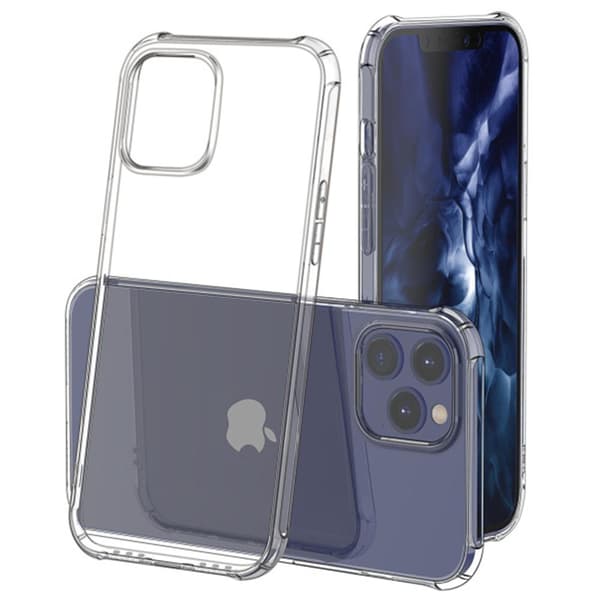 iPhone 12 Pro - Robust Skyddsskal i Silikon (Floveme) Transparent