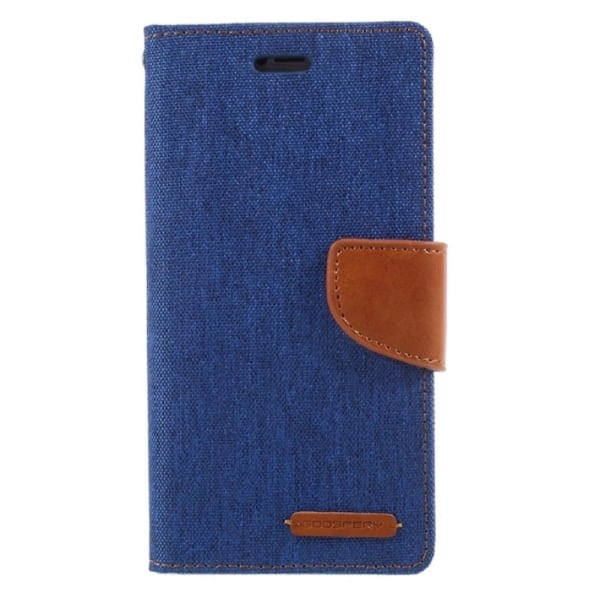 Tyylikäs iPhone X Wallet -kotelo Mörkblå