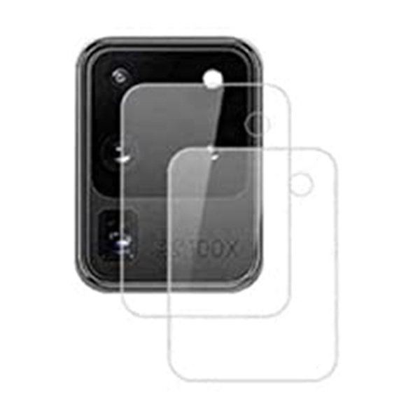 S20 Ultra 2.5D Högkvalitativt HD-Clear Ultratunt Kameralinsskydd Transparent