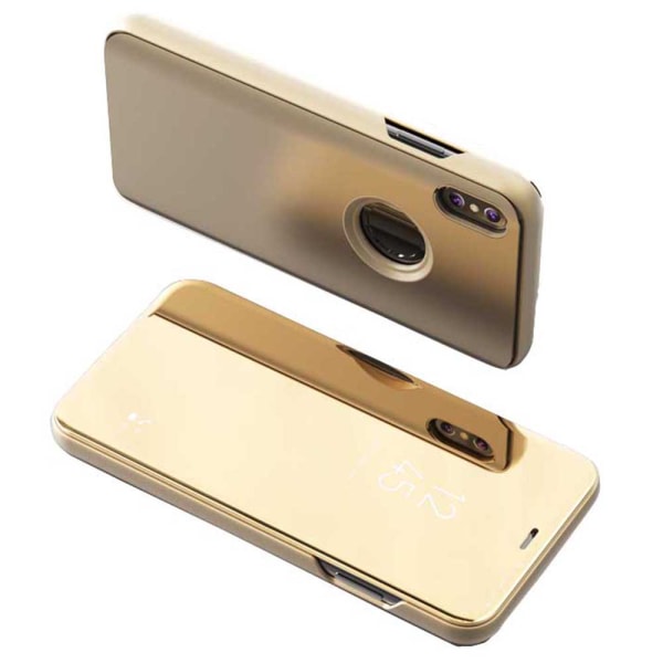 Lemanin ainutlaatuinen Smart Case - iPhone X/XS Silver