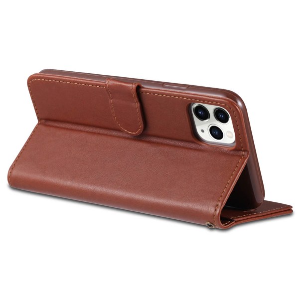 Stilig lommebokdeksel - iPhone 11 Pro Max Brun