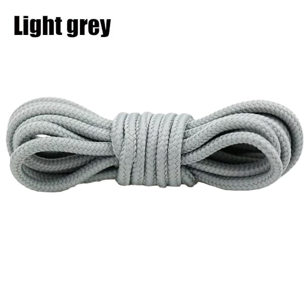 1-Par Stilrena Slittåliga Polyester Skosnören (0.7M/0.9M/1.2M/1.5M) Mörkgrå 0.9M 