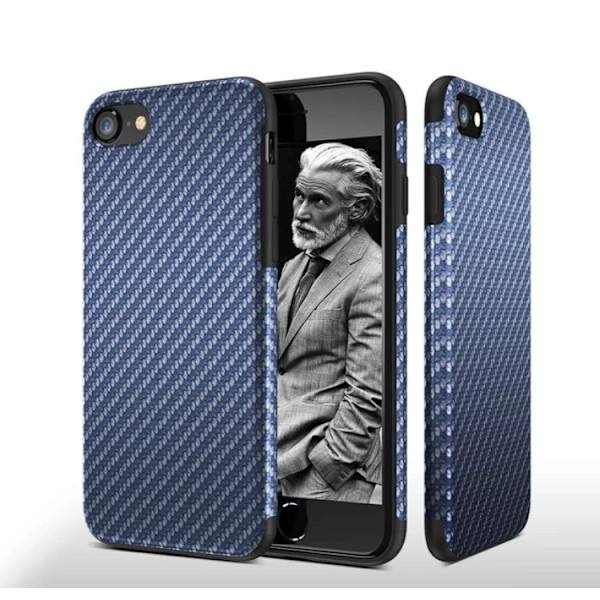 Elegant Stilrent FLOVEME skal till iPhone 8 (ORIGINAL) Blå