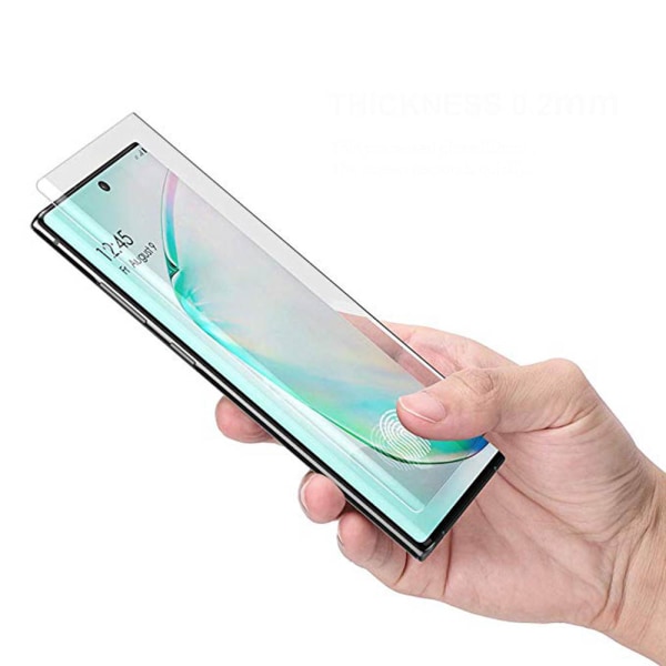 Note 10 | Sk�rmskydd | UV | ProGuard | Inkl. Appliceringskit Transparent/Genomskinlig