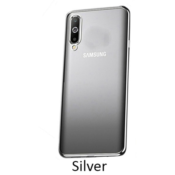 Samsung Galaxy A70 - Silikonskal Blå
