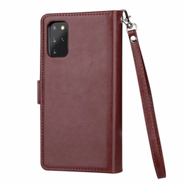 Elegant Wallet Cover - Samsung Galaxy S20 Plus Svart