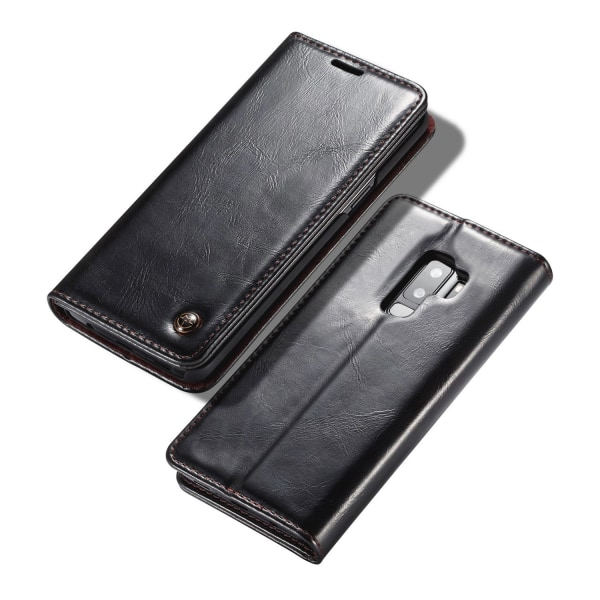 Sileä ja tyylikäs lompakkokotelo Samsung Galaxy S9:lle Vit