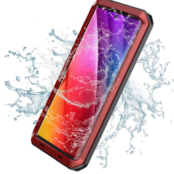 Stilrent Skyddsskal i Aluminium - Samsung Galaxy Note10 Röd