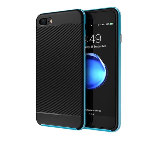 FLOVEME's NANO-HYBRID-Stötdämpande skal för IPHONE 6/6S PLUS Grå