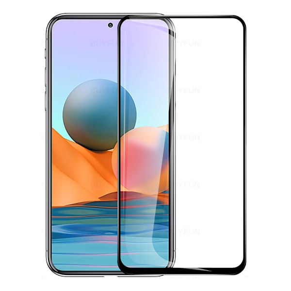 Heltäckande Härdat Glas 2.5D Skärmskydd Note 10 Pro Transparent