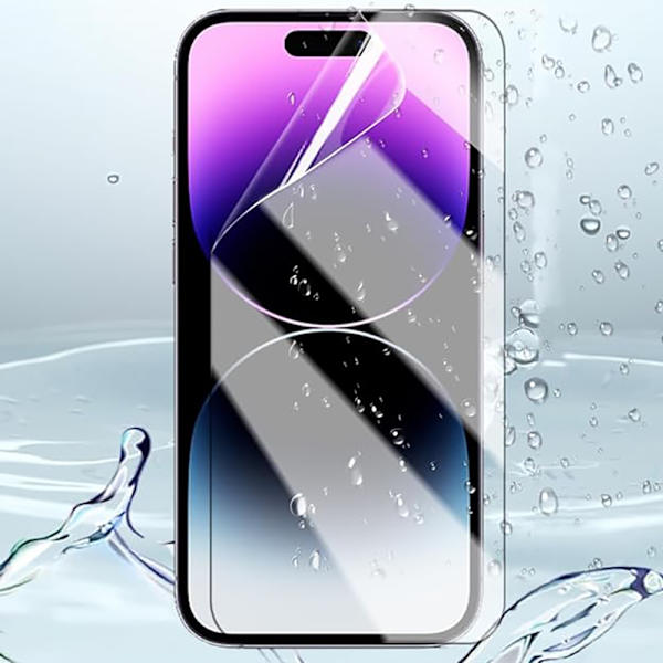 iPhone 15 1set Hydrogel Fram&Baksida Skärmskydd 2-Pack