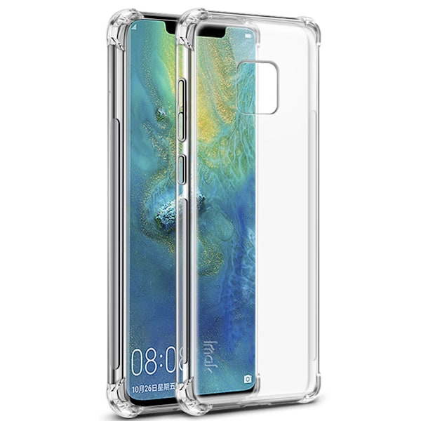 Stilsäkert Silikonskal med airbagfunktion till Mate 20 Pro Transparent