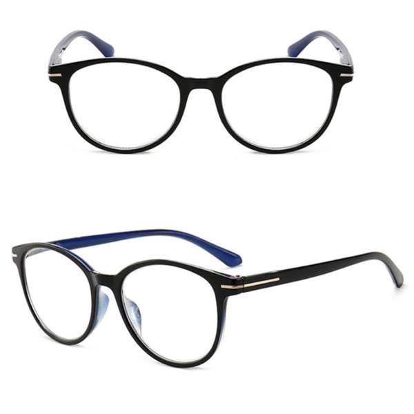 Stilrena Läsglasögon i Vintagedesign Grå 3.0