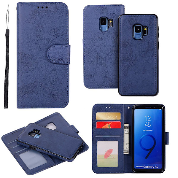 Samsung Galaxy S9 - Fodral med Smartfunktion (LEMAN) Svart