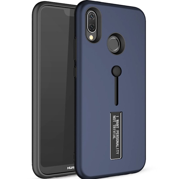 Praktiskt Smidigt Skal (KISSCASE) - Huawei P20 Lite Blå