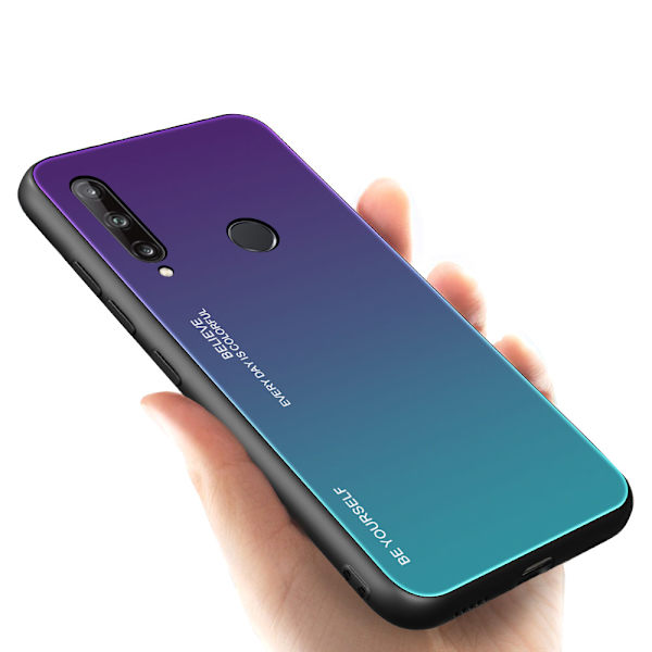Huawei P40 Lite E - Skyddsskal Blå/Rosa