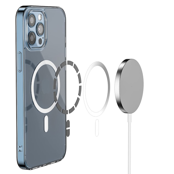 iPhone 11 - Magnetiskt Skal Genomskinlig