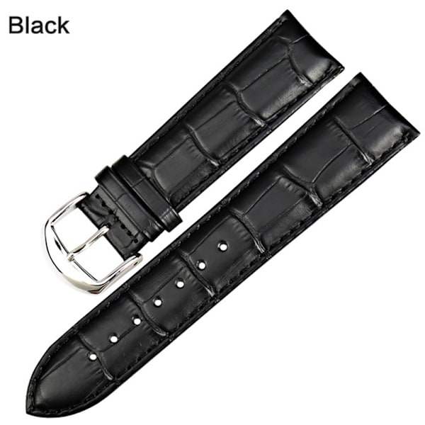 Bekvämt Klockarmband (Vintage-Design) i PU-Läder Brun 22mm