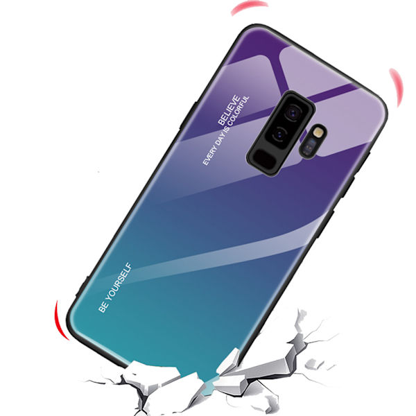 Samsung Galaxy S9 Plus - Galaxy Rain Effektfullt Skal (NKOBEE) flerfärgad 2