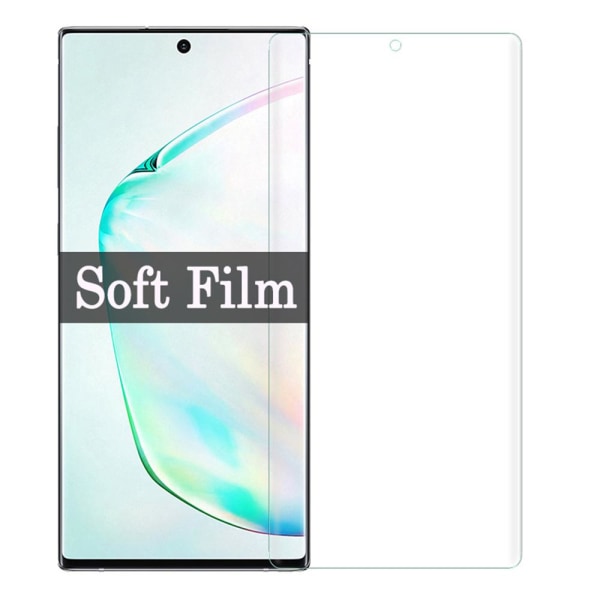 Samsung Galaxy Note 20 Ultra Soft näytönsuoja PET 0.2mm Transparent/Genomskinlig