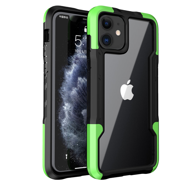 iPhone 11 - Stilig beskyttende ARMOR Shell GRØNN Grön