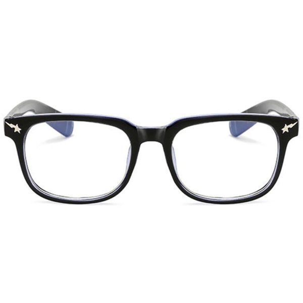 Stilfulde, effektive anti-blå lys-briller Svart/Blå