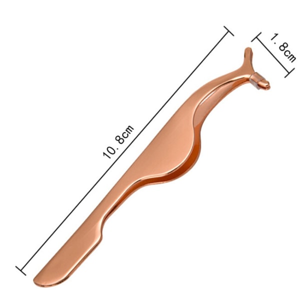 Ögonfranstång/pincett - för lösögonfransar Guld Guld