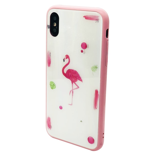 Effektivt beskyttelsesdeksel fra Jensen - iPhone X/XS (Flamingo)