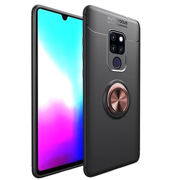 Huawei Mate 20 Pro - AUTO FOCUS - Skal med Ringhållare Blå/Blå Blå/Blå