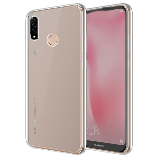 Huawei P40 Lite E - Gennemtænkt dobbeltsidet silikonecover Blå