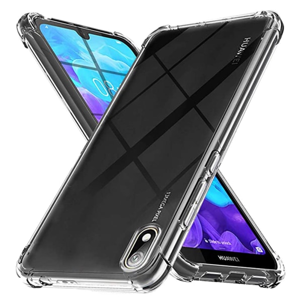 Huawei Y5 2019 - Kraftfullt Skyddsskal (FLOVEME) Transparent/Genomskinlig Transparent/Genomskinlig