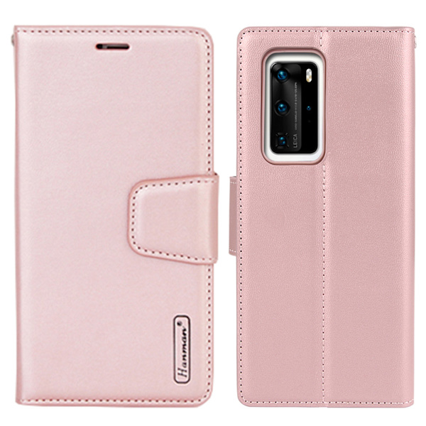 Huawei P40 Pro - Effektfullt Hanman Plånboksfodral Roséguld Roséguld