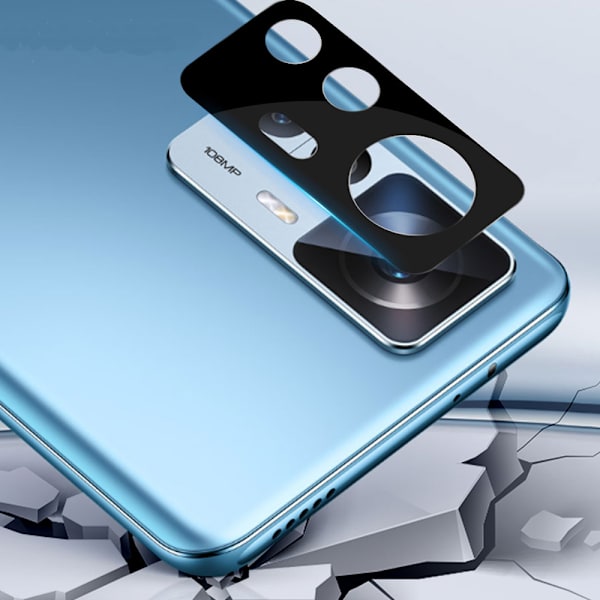 Xiaomi 12T 2.5D Premium Kameralinsskydd (2-pack) Transparent