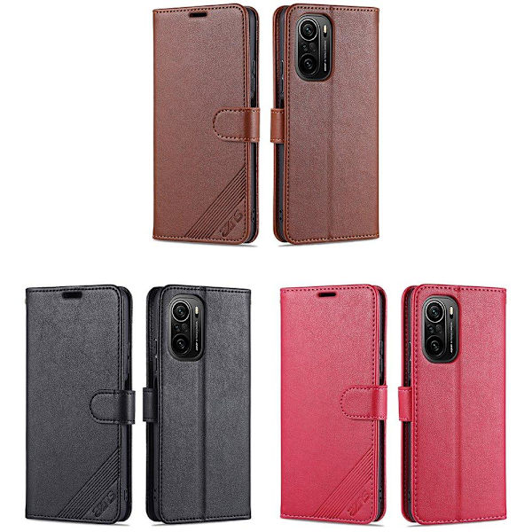 Xiaomi Mi 11i 5G - Effektfullt Praktiskt Plånboksfodral Svart