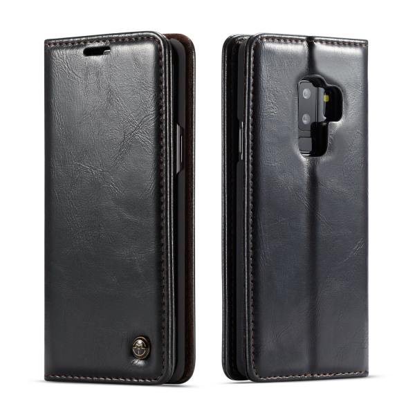 Elegant Fodral med Plånbok till Samsung Galaxy S9 Vit