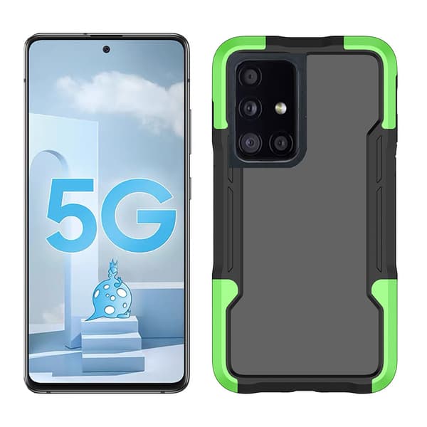 Samsung Galaxy A51 - Stilsäkert Skyddande Skal Blå