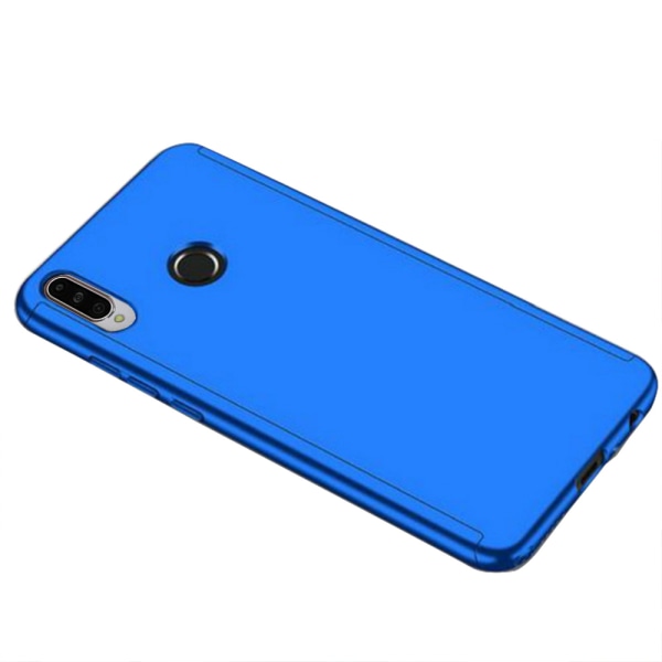 Elegant Skyddande (Floveme) 360 Fodral - Huawei P30 Lite Svart