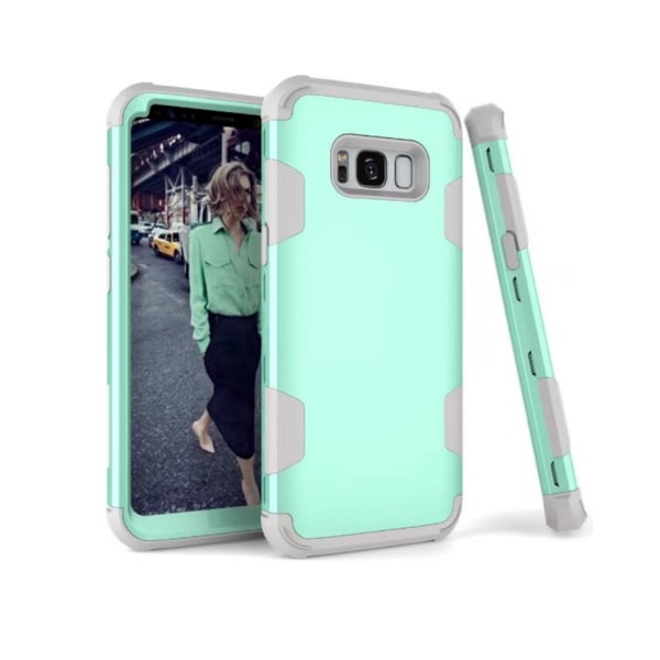 Smart Cover til Samsung Galaxy S8+ Aquablå/Grå