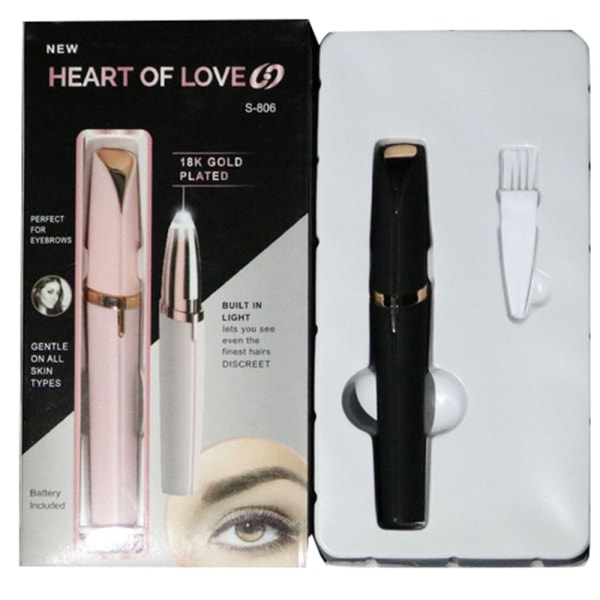 Elegant Praktisk Skånsom Epilator Roséguld