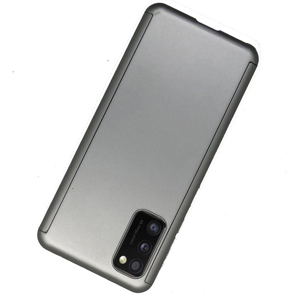 Huomaavainen suojakuori Double - Samsung Galaxy A41 Silver Silver