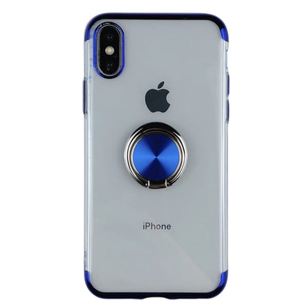 Silikoneskal - iPhone X/XS Blå Blå