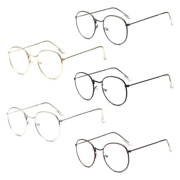 Eleganta Bekväma Läsglasögon / Glasögon Guld +3.5
