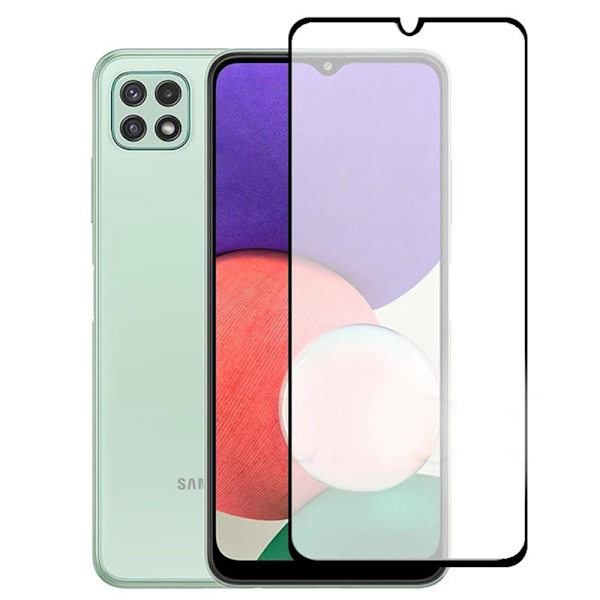 Samsung Galaxy A22 4G 2.5D HD 0,3mm Skärmskydd Svart